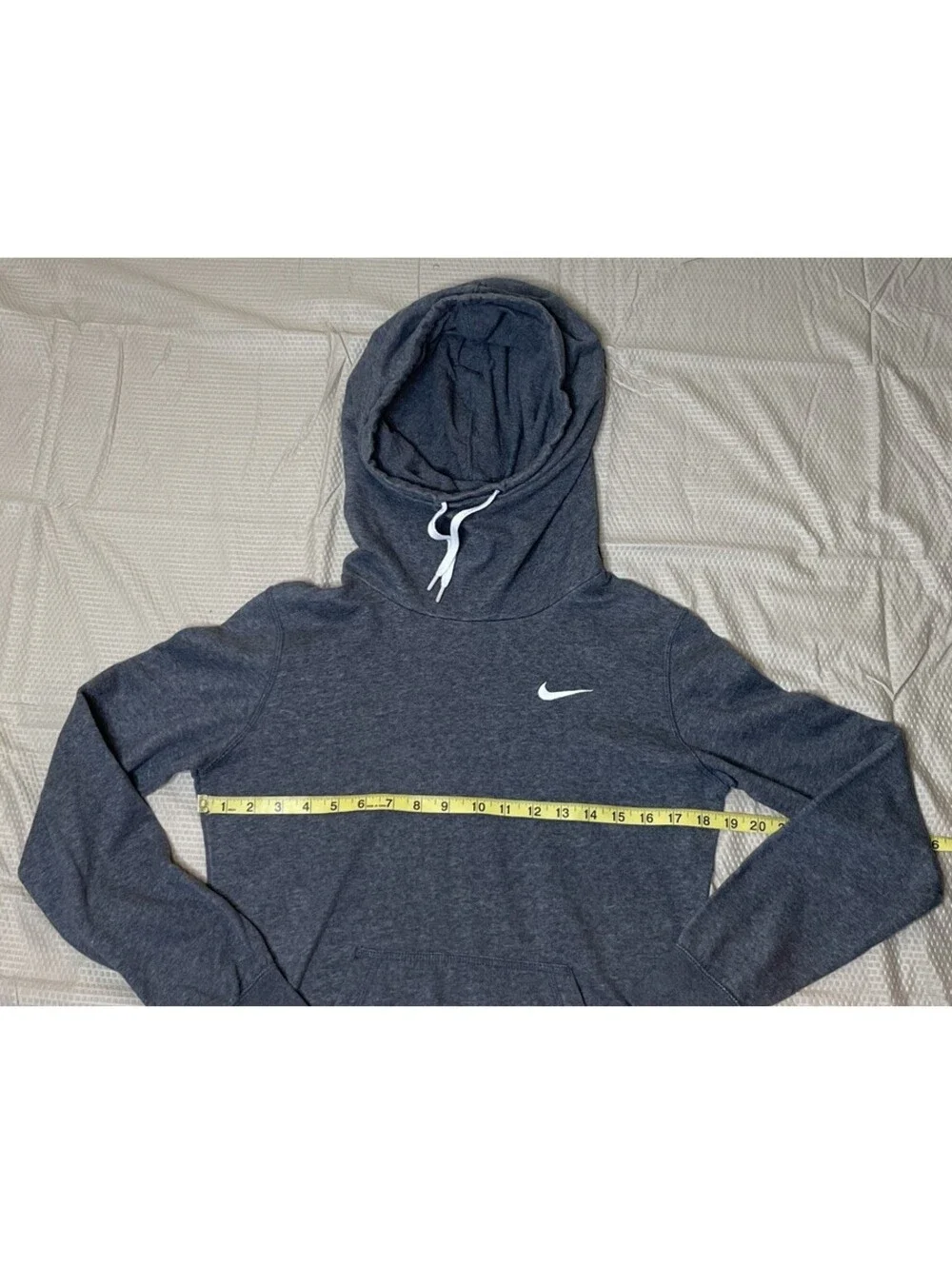 Nike Hoodie Women’s Small Gray Sweatshirt Rally Funnel Neck Long Sleeve…